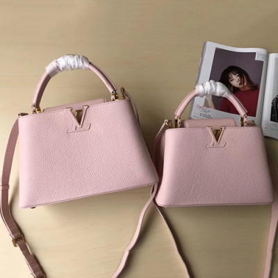 Louis Vuitton Capucines Tote Shoulder Bag,27/31cm - 루이비통 카푸신 토트 숄더백  M94517,LOUB1016 ,27/31cm,연핑크