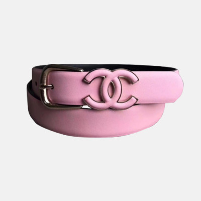 Chanel 2019 Ladies Classic CC Buckle Leather Belt - 샤넬 여성 클랙식 CC 버클 레더 벨트 Cnl0192x.Size(2.5cm).핑크