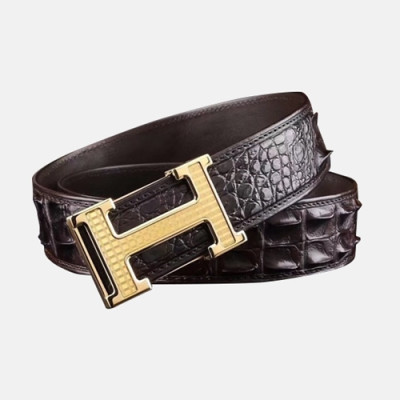 Hermes 2019 Mens Initial Logo Leather Belt - 에르메스 남성 이니셜 로고 버클 레더 벨트 Her0114x.Size(5.0cm).2컬러(블랙은장/브라운금장)