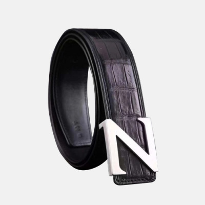 Ermenegildo Zegna 2019 Mens Business Leather Belt - 에르메네질도 제냐 남성 비지니스 자동 버클 레더 벨트 Zeg0065x.Size(5.0cm).2컬러(블랙은장/브라운금장)