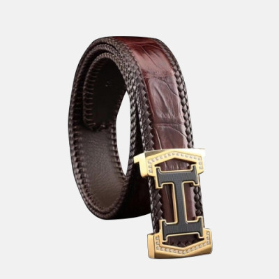 Hermes 2019 Mens Initial Logo Leather Belt - 에르메스 남성 이니셜 로고 버클 레더 벨트 Her0117x.Size(3.5cm).2컬러(블랙은장/브라운금장)