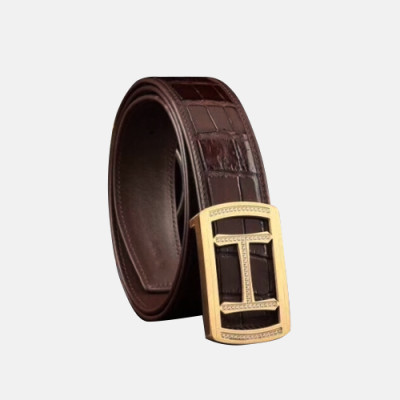 Hermes 2019 Mens Initial Cubic Logo Leather Belt - 에르메스 남성 이니셜 큐빅 로고 버클 레더 벨트 Her0118x.Size(5.0cm).2컬러(블랙은장/브라운금장)