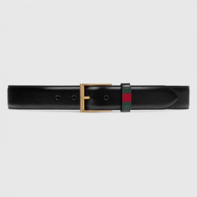 Gucci 2019 Mens Business Leather Belt - 구찌 남성 비지니스 레더 벨트 Guc0741x.Size(3.5cm).블랙