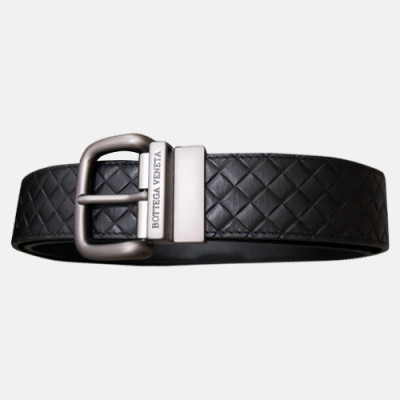 Bottega Veneta 2019 Intrecciato Continental Mens Belt - 보테가베네타 인트레치아토 남성 벨트 Bot0040x.Size(3.5cm).블랙은장