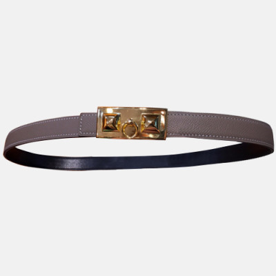 [매장판]Hermes 2019 Ladies Reversible Luck Stud EpsomLeather Belt - 에르메스 여성 리버서블 락스터드 엡솜 레더 벨트 Her0126x.Size(2.5cm).카키금장