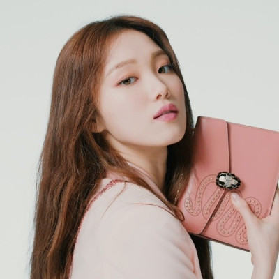 Bvlgari Serpenti Forever Chain Shoulder Bag,20CM - 불가리 세르펜티 포에버 체인 숄더백,BVLB0110,20cm,핑크 - 이성경