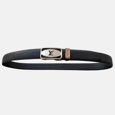 Louis vuitton 2019 Mens Initial Box Logo Leather Belt - 루이비통 남성 이니셜 박스 로고 버클 레더 벨트 Lou0791x.Size(3.5cm).블랙은장