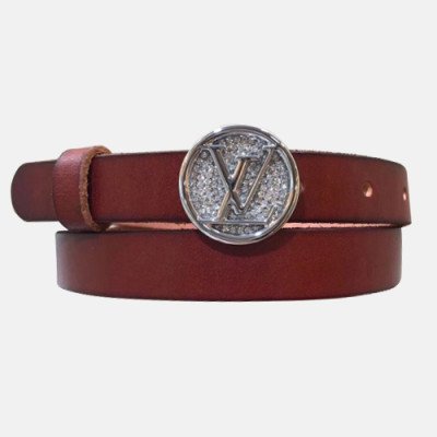 Louis vuitton 2019 Ladies Initial Logo Buckle Gltter Leather Belt - 루이비통 여성 신상 이니셜 로고 버클 글리테 레더 벨트 Lou0794x.Size(2.0cm).레드은장