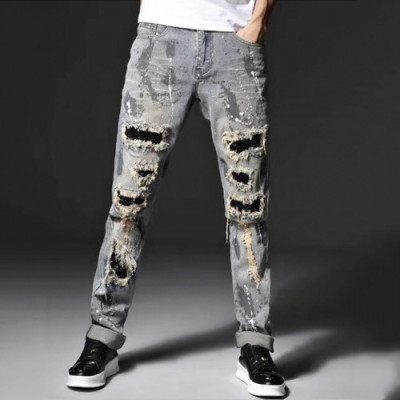 Balmain 2019 Mens Denim Pants - 발망 남성 신상 데님 팬츠 Bam0083x.Size(28 - 42).그레이