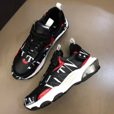 [커스텀급]Valentino 2019 Mens Sound High Sneakers - 발렌티노 사운드하이 스니커즈 Val0151x.Size(240 - 270).블랙