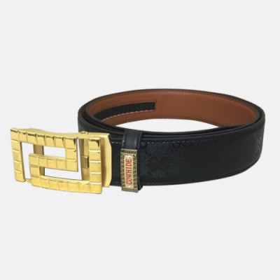 Gucci 2019 Mens Signature GG Logo Steel Buckle Leather Belt - 구찌 신상 남성 시그니처 GG 로고 스틸 자동버클 레더 벨트 Guc0817x.Size(3.5cm).블랙금장