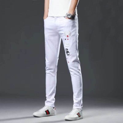 Dolce&Gabbana Mens Slim Fit Denim Pants - 돌체앤가바나 남성 슬림 청바지 - dol164x