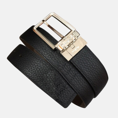 Ermenegildo Zegna 2019 Mens Business Classic Buckle Reversible Leather Belt - 에르메네질도 제냐  신상 남성 비지니스 클랙식 버클 양면 레더 벨트 Zeg0077x.Size(3.5cm).블랙은장