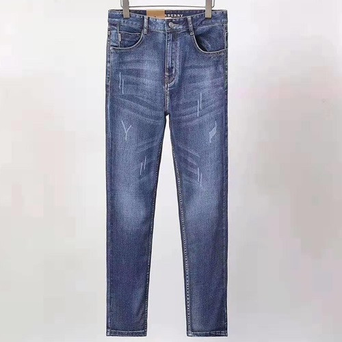 Burberry 2019 Mens Embroidery Slim Fit Denim Pants - 버버리 남성 자수 슬림핏 데님 팬츠 BURPT0171.Size(29 - 38).블루