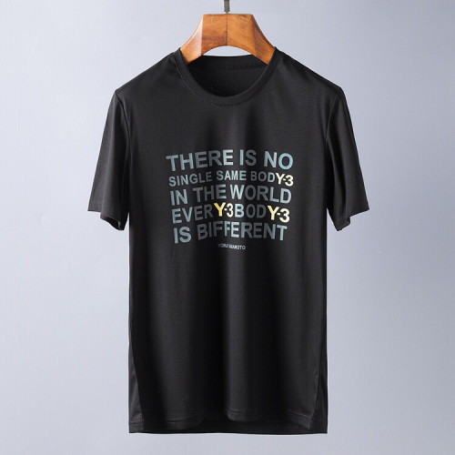 Y-3 2019 Mens  Logo Printing Cotton Short Sleeved Tshirt - 요지야마모토 남성 로고  프리팅 코튼 반팔티 Y3/0020x.Size (m - 2xl).블랙