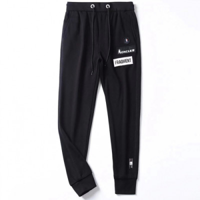 Moncler 2019 Mens Casual Cotton Training Pants - 몽클레어 남성 신상 캐쥬얼 코튼 트레이닝 팬츠 Moc0454x.Size(s - 2xl).2컬러(블랙/그레이)