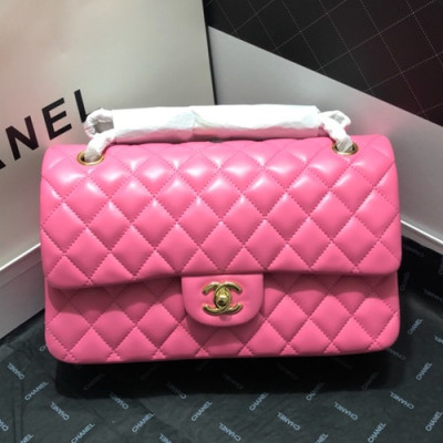 Chanel Women Chain Shoulder Bag,25CM - 샤넬 여성용 체인 숄더백 1112  - CHAB0581,25CM,핑크(금장)