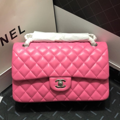 Chanel Women Chain Shoulder Bag,25CM - 샤넬 여성용 체인 숄더백 1112  - CHAB0582,25CM,핑크(은장)