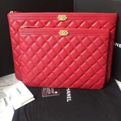 Chanel Women Clutch Bag,28/33CM - 샤넬 여성용 클러치백,CHAB0602,28/33CM,레드