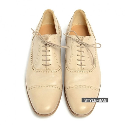 Hermes 2019 Womens Business Classic Leather Oxford - 에르메스 여성 비지니스 클래식 레더 옥스퍼드  Her0225x.Size(225 - 245).아이보리