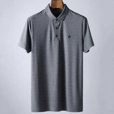 Ermenegildo Zegna  2019 Mens Business Polo Cotton Short Sleeved Tshirt - 에르메네질도 제냐 남성 비지니스 폴로 코튼 반팔티 Zeg0086x.Size(m - 3xl).2컬러(블랙/그레이)