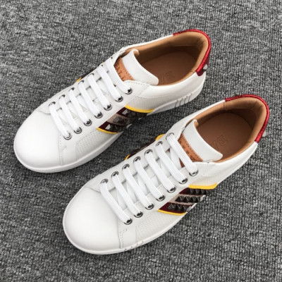 Bally 2019 Womens Stud Lamskin Sneakers - 발리 여성 스터드 램스킨 스니커즈 Bly0077x.Size(225 - 245).화이트