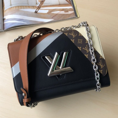 Louis Vuitton Twist Shouder Bag,23cm - 루이비통 트위스트 숄더백 ,M50280,LOUB1102,23cm,블랙