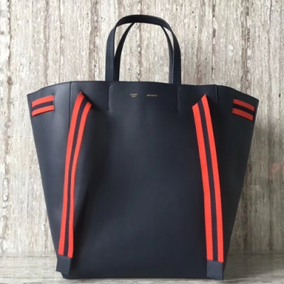 Celine Leather Tote Shoulder Shopper Bag,38CM - 셀린느 레더 토트 숄더 쇼퍼백 ,CELB0001,38CM,네이비