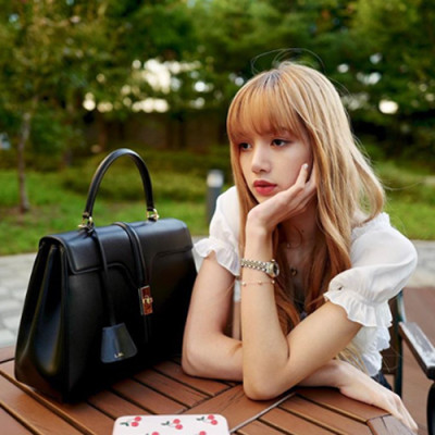 Celine 16 Leather Medium Tote Shoulder Bag,32CM - 셀린느 16 레더 미듐 토트 숄더백 ,187373-4,32CM,블랙 - 리사