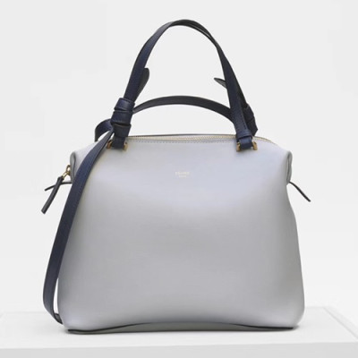 Celine Leather Tote Shoulder Bag,24CM - 셀린느 레더 토트 숄더백 ,90059-3,24CM,연그레이