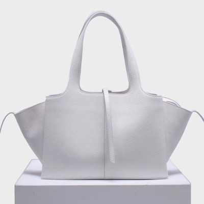 Celine Tri-Fold Leather Tote Bag,32CM - 셀린느 트리 폴드 레더 토트백 ,CELB0012,32CM,화이트