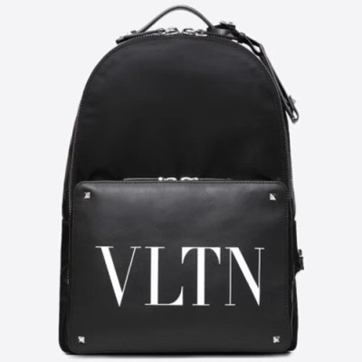 [데일리 백팩]Valentino 2019 Nylon Back Pack ,34CM - 발렌티노 2019 나일론 남여공용 백팩,VTB0031,34CM,블랙