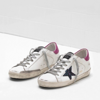 Golden Goose 2019 Deluxe Brand Superstar Snake Yellow Tab Sneakers - 골든구스 슈퍼스타 스네이크 옐로우탭 스니커즈 Gol0017x.Size (225 - 250).핑크