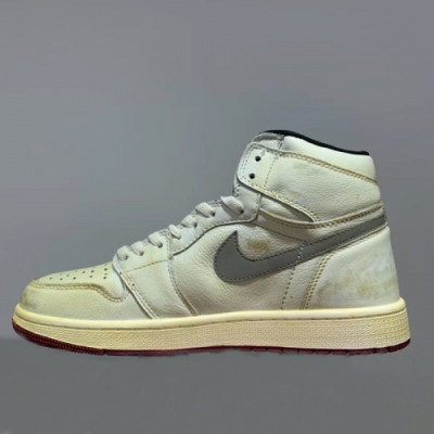 Nike Air Jordan1 NRG OG High - topSneakers - 나이키 에어조던1 시카고 레트로 하이탑 Nik0084x.Size(230 - 280).아이보리