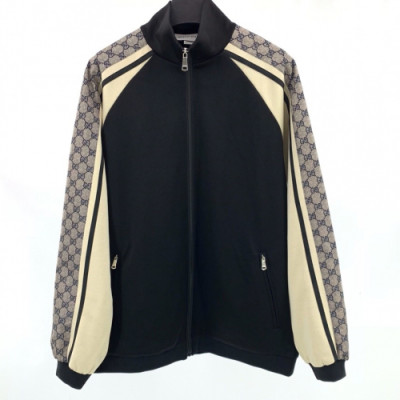 Gucci 2019 Mens Logo Cajual Zip-up Trianing Clothes - 구찌 남성 로고 캐쥬얼 집업 트레이닝복 Guc01011x.Size(s - xl).네이비