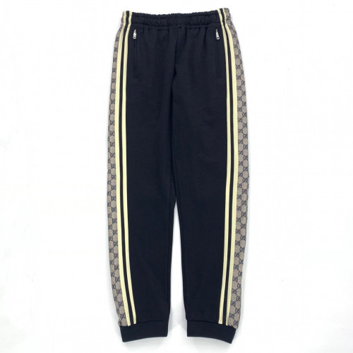 Gucci 2019 Mens Logo Casual Cotton Trianing Pants - 구찌 남성 로고 캐쥬얼 코튼 트레이닝 팬츠 Guc01012x.Size(s - xl).네이비