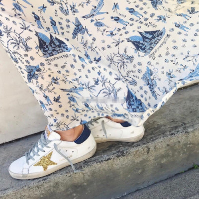 [매장판최고급]Golden goose 2019 Womens Deluxe Brand Glitter Super Star Sneakers - 골든구스 여성 글리터 슈퍼스타 스니커즈 Gol0020x.Size(225 - 250).골드