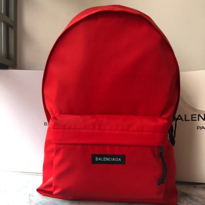 Balenciaga 2019 Nylon Back Pack,36CM - 발렌시아가 2019 남여공용 나일론 백팩,BGB0089,36CM,레드