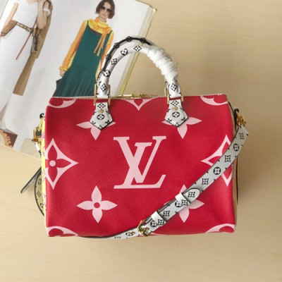 Louis Vuitton Speedy Tote Shoulder Cross Bag,30cm - 루이비통 스피디 토트 숄더 크로스백 M41112,LOUB1152 ,30cm,레드