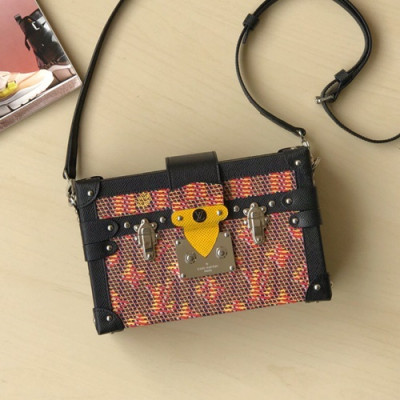 Louis Vuitton 2019 Nicolas Ghesquiere Shoulder Cross Bag,20cm - 루이비통 2019 니콜라스 게스키에르 숄더 크로스백 LOUB1159 ,20cm,레드