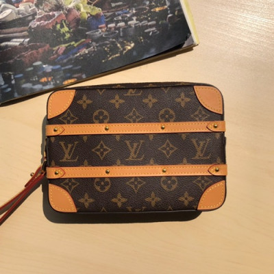 Louis Vuitton 2019 Monogram Clutch Bag,22/26cm- 루이비통 2019 모노그램 남녀공용 클러치백,M44355,LOUB1179,22/26cm,브라운