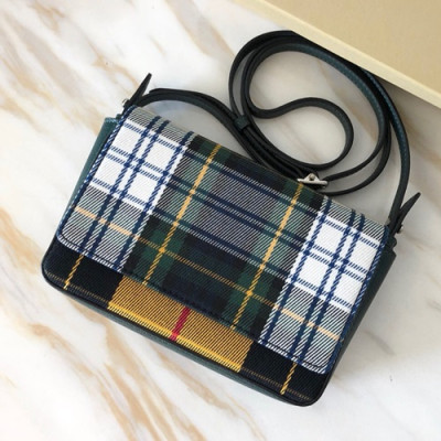 Burberry 2019 Shoulder Cross Bag, 19.5cm - 버버리 2019 여성용 숄더 크로스백 ,BURB0205,19.5cm,그린