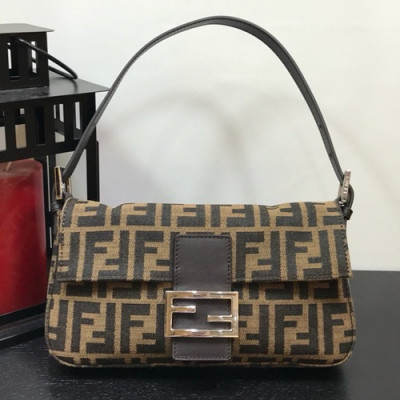 Fendi 2019 Tote Shoulder Bag,26CM - 펜디 2019 여성용 토트 숄더백 FENB0167,26CM,브라운