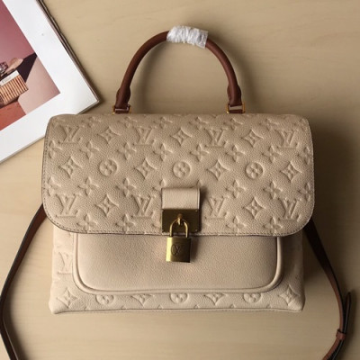 [심플&베이직]Louis Vuitton 2019 Empreinte Marignan Tote Shoulder Bag,29cm - 루이비통 2019 앙프레뜨 마리냥 토트 숄더백 M44544,LOUB1233,29cm,베이지