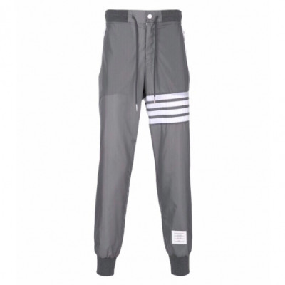 Thom Browne 2018 Mens Logo Trainning Pants - 톰브라운 남성 로고 트레이닝 팬츠 Tho0067x.Size(m - 2xl).그레이