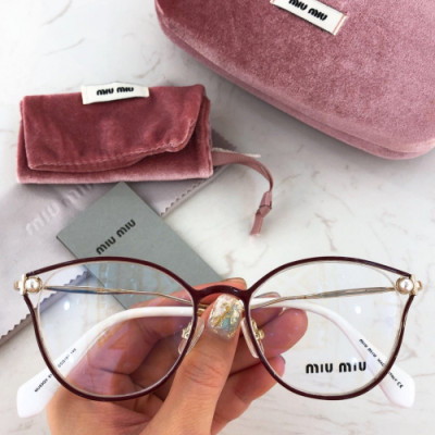 Miumiu 2019 Womens Pearl Metal Frame Sunglasses - 미우미우 여성 진주 메탈 프레임 선글라스 Miu0170x.Size(51-18-140).6컬러