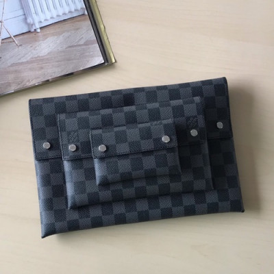 Louis Vuitton 2019 Clutch Bag,29cm- 루이비통 2019 남여공용 클러치백,LOUB1261,29cm,블랙