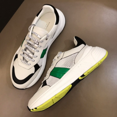 Bottega Veneta 2019 Mens Speedster Leather Sneakers - 보테가베네타 남성 스피드 레더 스니커즈 Bot0063x.Size(240 - 275).그린