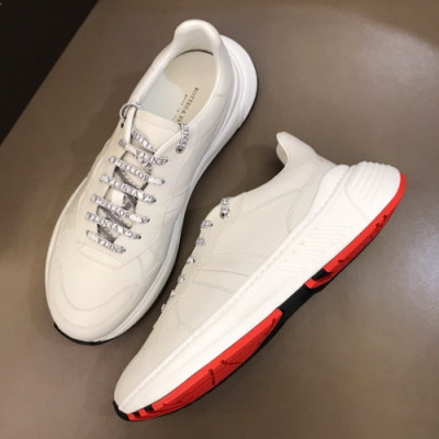 Bottega Veneta 2019 Mens Speedster Leather Sneakers - 보테가베네타 남성 스피드 레더 스니커즈 Bot0064x.Size(240 - 275).화이트