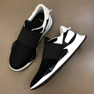 Givenchy 2019 Couple Leather Trainer - 지방시 커플 레더 트레이너 Giv0143x.Size(225 - 265).블랙